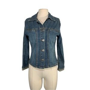 Vintage Avenue Y2k Jean Jacket Size Small